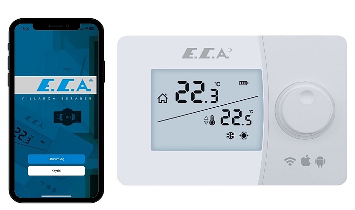 Yeni E.C.A. Poly Smart Oda Termostatı