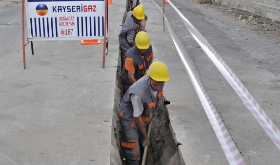 KAYSERİGAZ DEVELİ'DE Kİ ÇALIŞMALARINA DEVAM EDİYOR