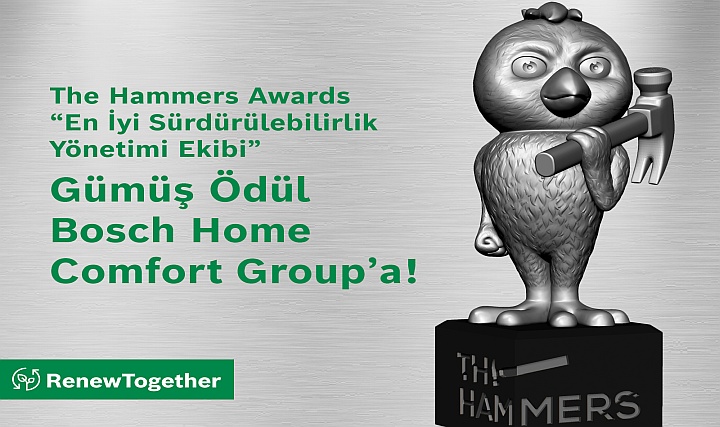 Bosch Home Comfort Group'a Hammers'dan Gümüş Ödül