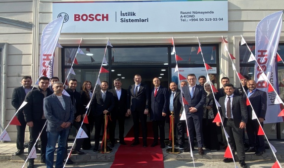 Bosch Home Comfort Group'un Azerbaycan Bayisi A-Kond Yeni Mağazasını Açtı