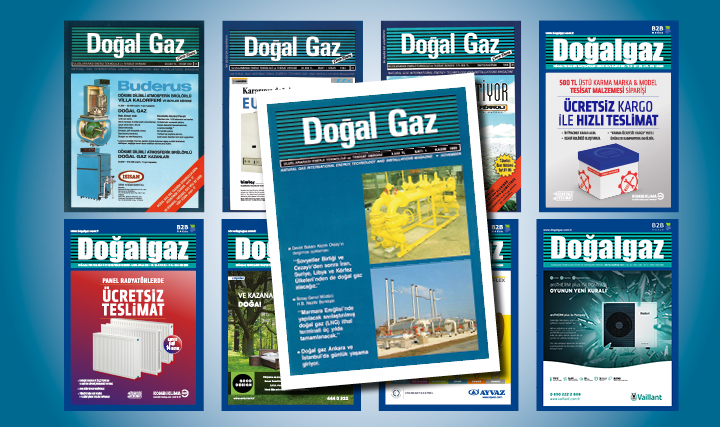 Doğalgaz Dergimizin Tüm Sayıları İnternete Yüklendi